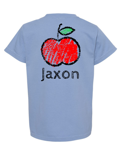 Apple Sketch Comfort Color Tee