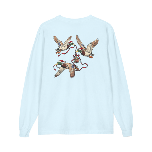 Christmas Mallards Long Sleeve Tee