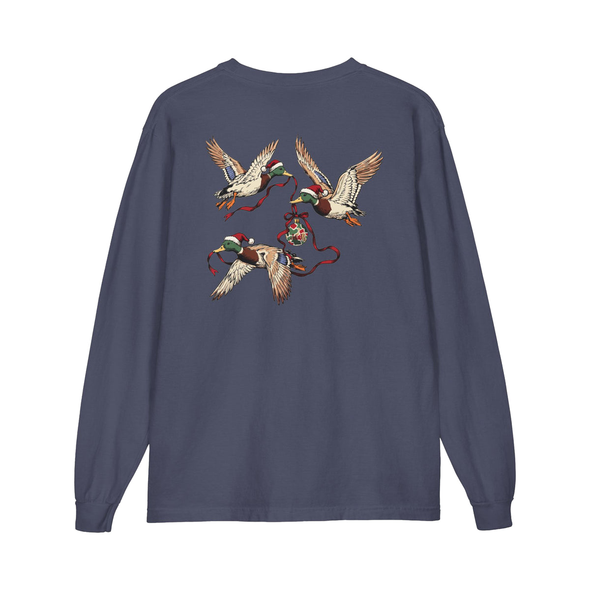 Christmas Mallards Long Sleeve Tee