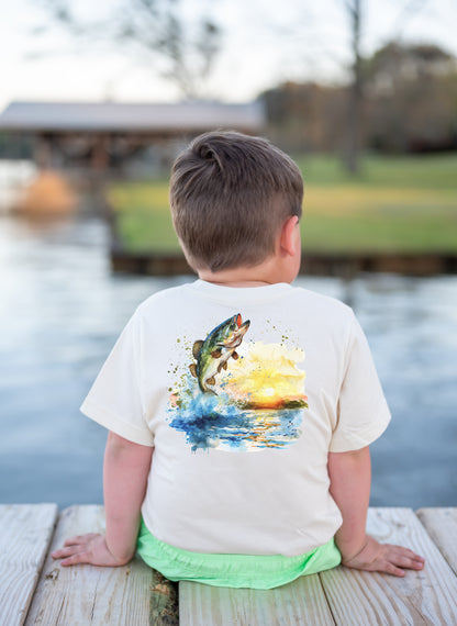 Watercolor Bass Specialty Tee