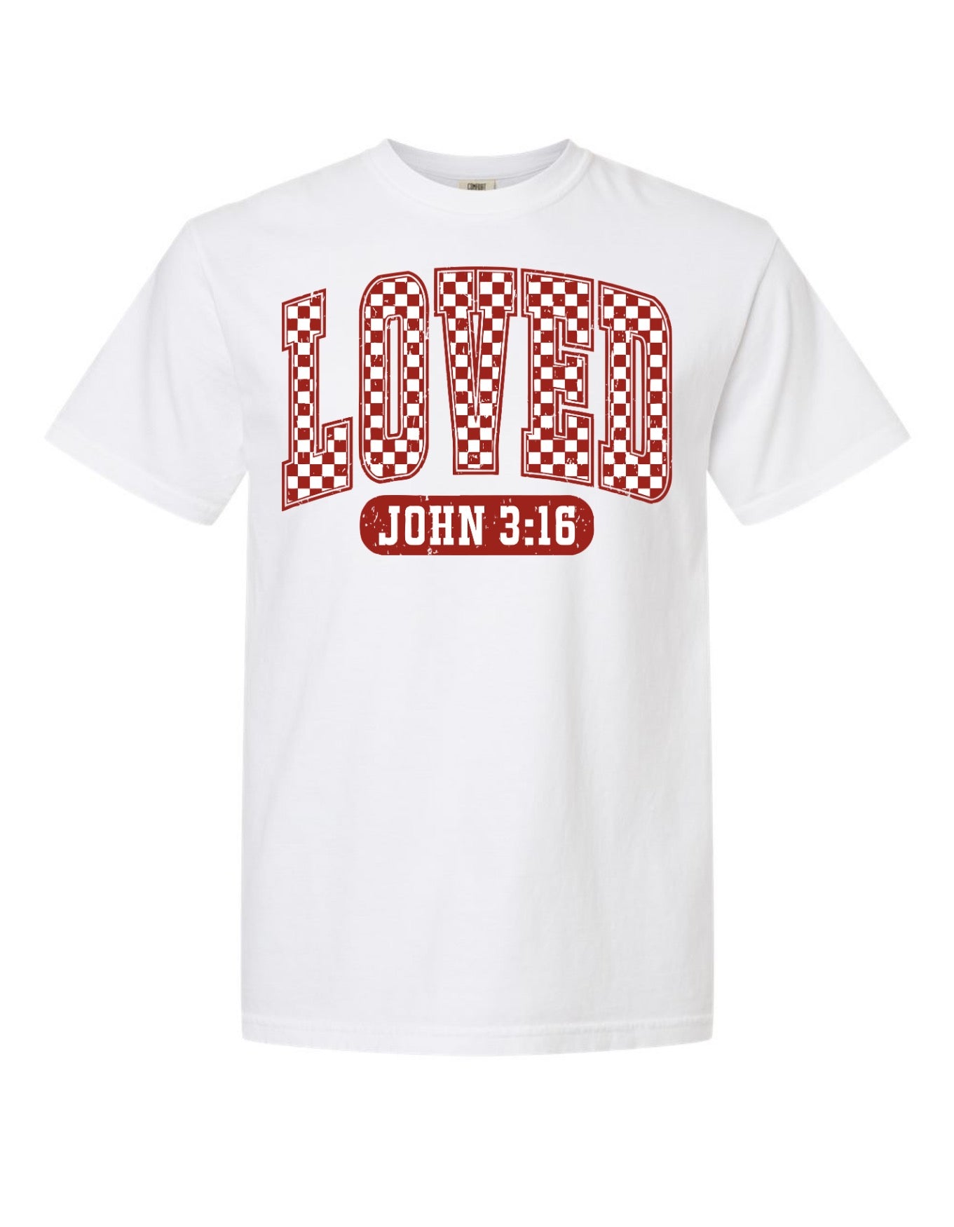 LOVED: John 3:16 Comfort Color Tee