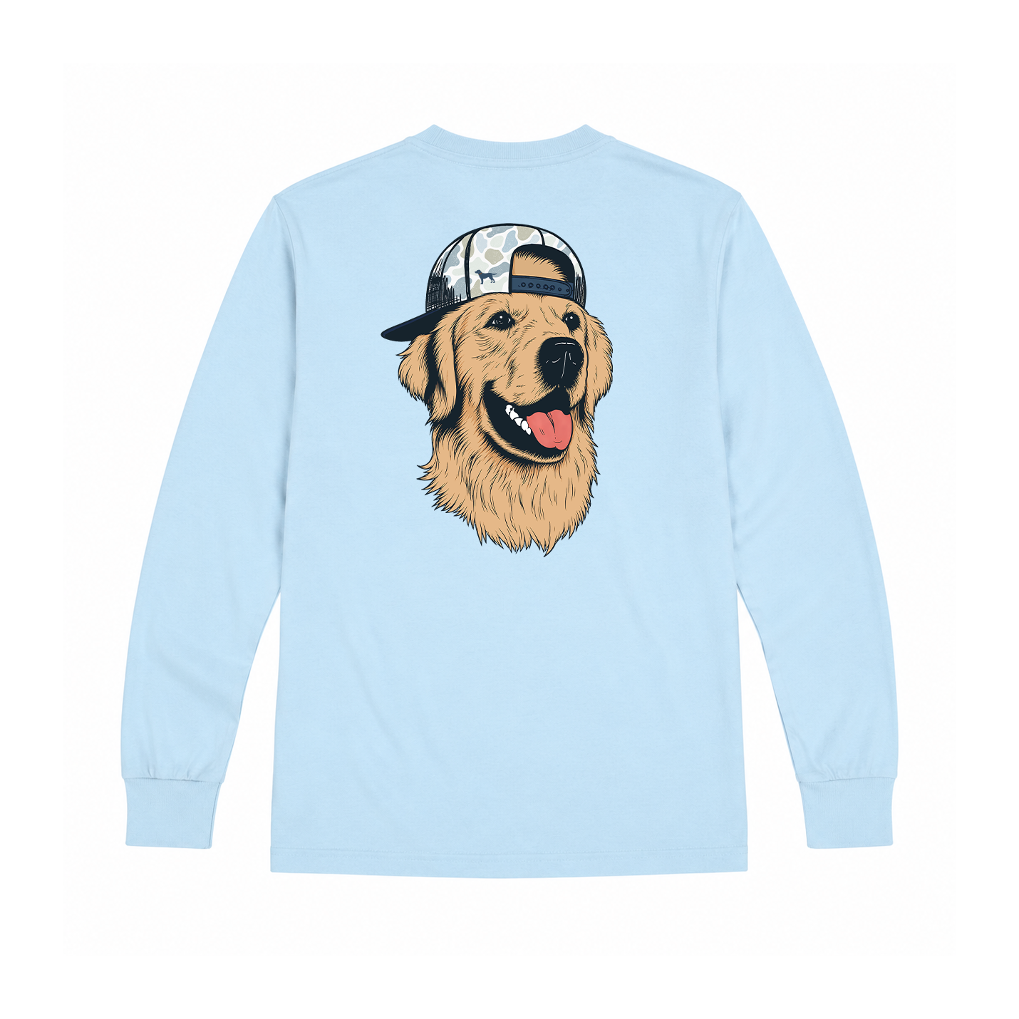 Camo Retriever Long Sleeve Tee