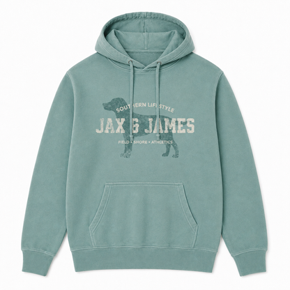 Jax & James Field • Shore • Athletics Hoodie