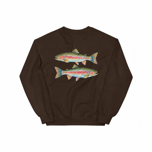 Vintage Rainbow Trout Sweatshirt