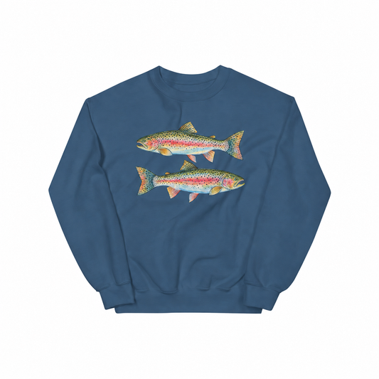 Vintage Rainbow Trout Sweatshirt
