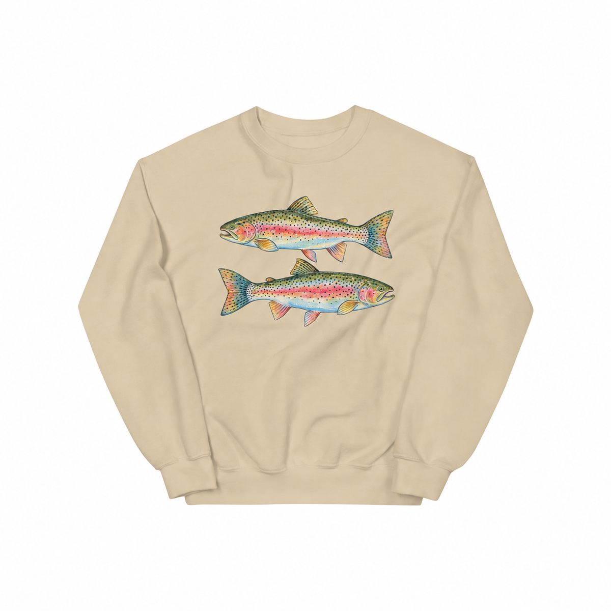 Vintage Rainbow Trout Sweatshirt