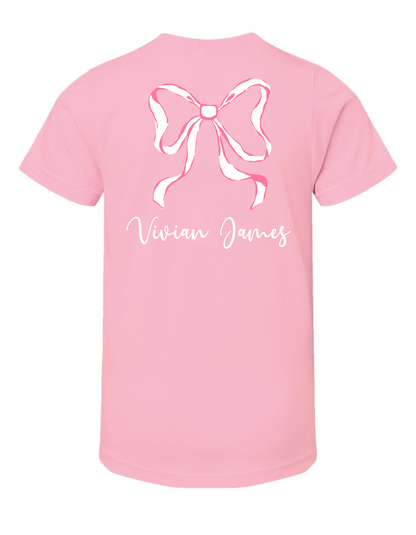 Pretty Pink Bow Specialty Tee