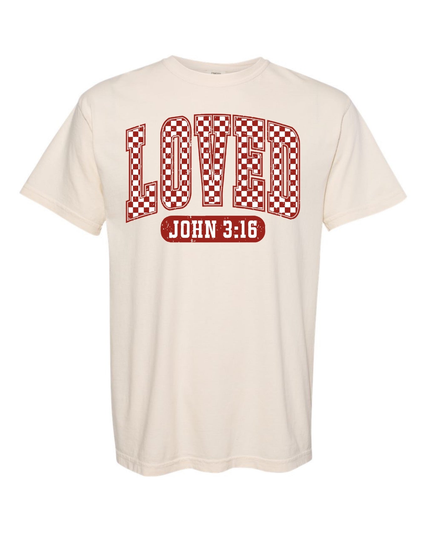 LOVED: John 3:16 Comfort Color Tee