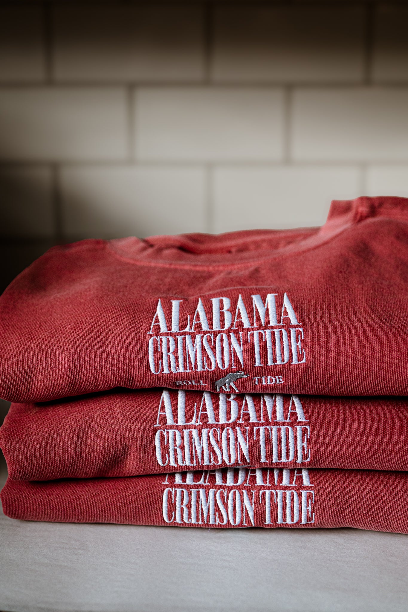 Alabama Crimson Tide Embroidered Sweatshirt