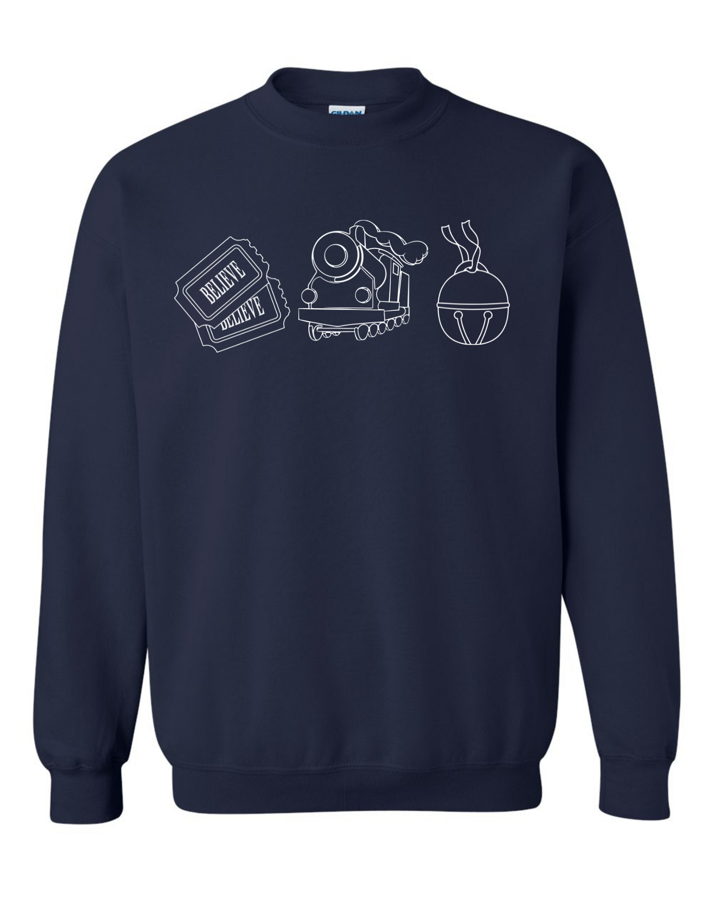 Simple Polar Express Long Sleeve  Specialty Tee