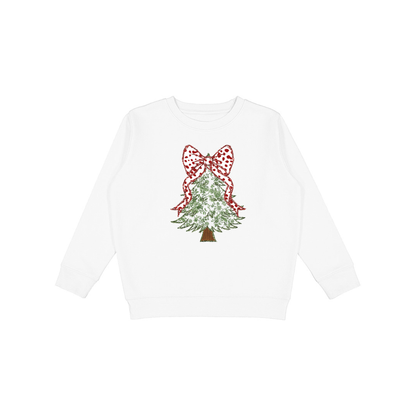 Chinoiserie Christmas Tree Graphic Sweatshirt