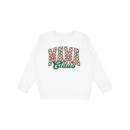 Mama Claus Holiday Graphic Sweatshirt