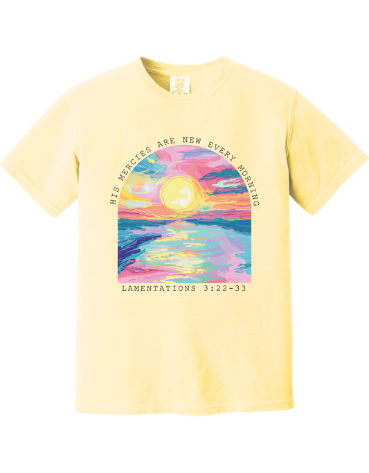 Lamentations 3:22-33 Comfort Color Tee