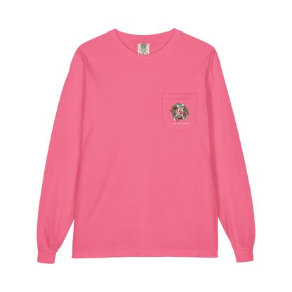 Christmas Wreath Long Sleeve Tee