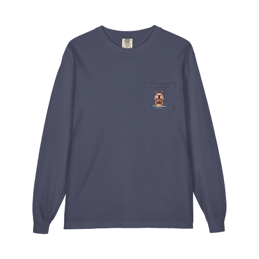 Christmas Retriever Long Sleeve Tee