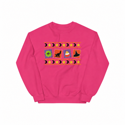 Halloween Patchwork Crewneck