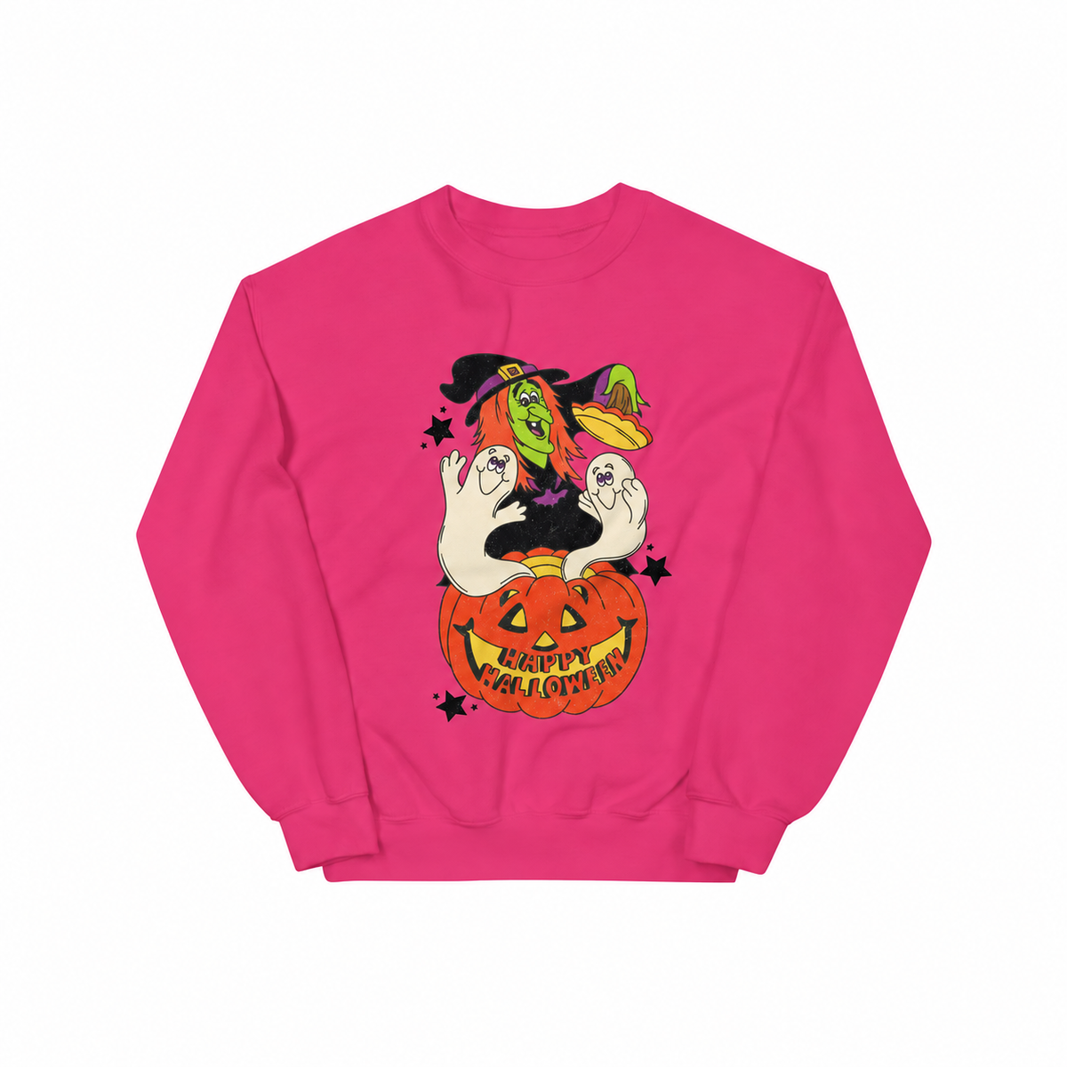 Happy Halloween Witch Crewneck