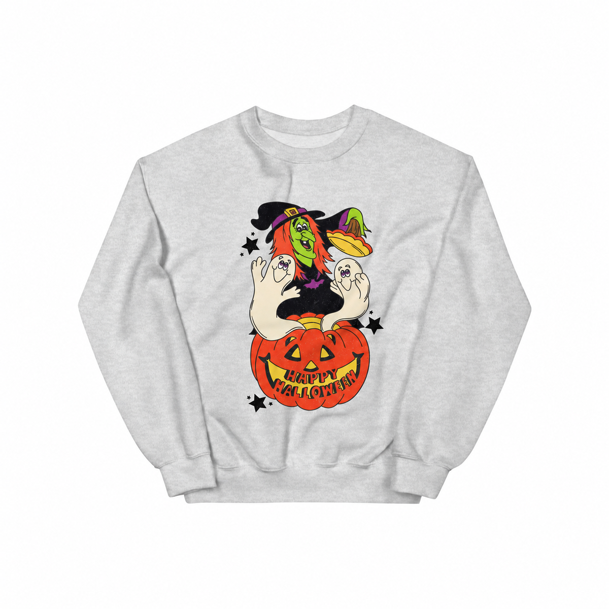 Happy Halloween Witch Crewneck