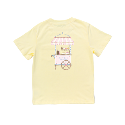 Ice Cream Cart Pocket Tee