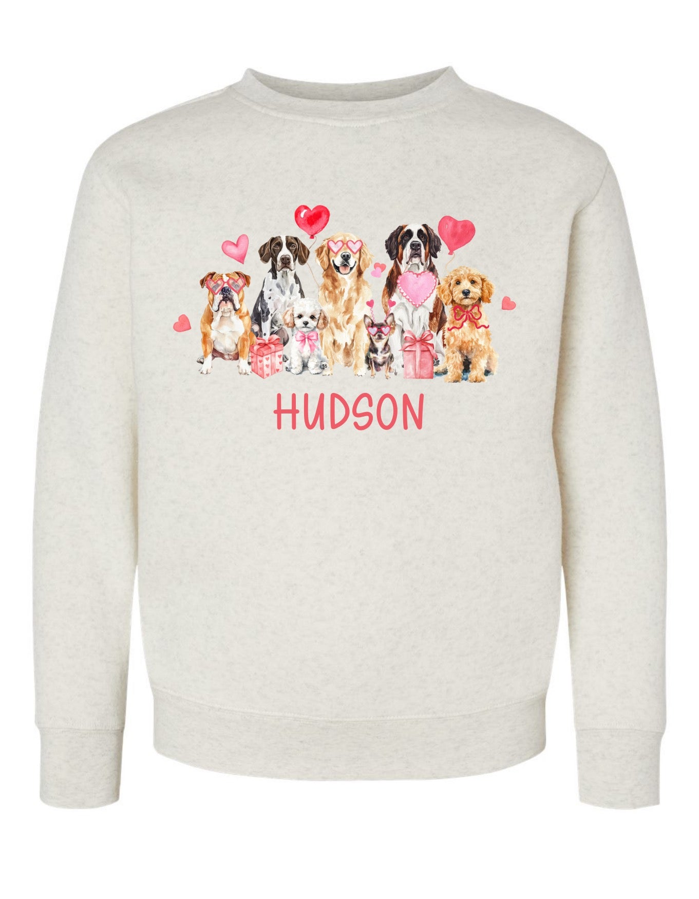 Valentine Dogs Sweatshirt