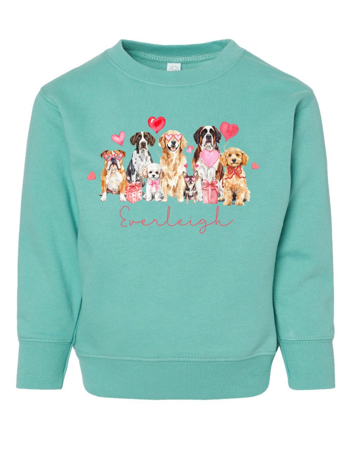 Valentine Dogs Sweatshirt