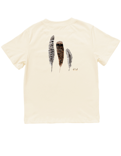 Turkey Feathers Pocket Tee