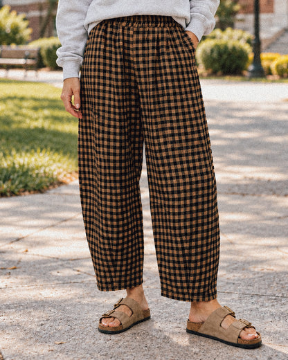 Vintage Gingham Pants