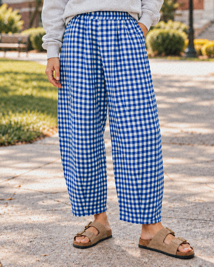 Vintage Gingham Pants