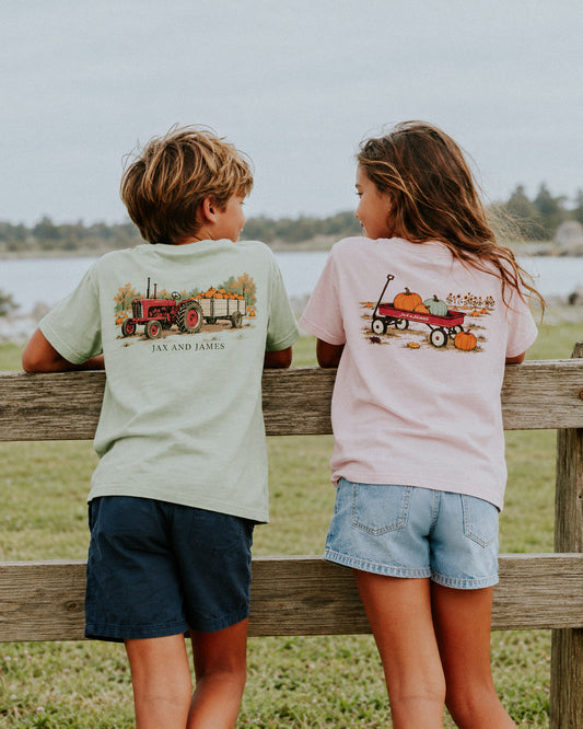 Harvest Tractor Pocket Tee