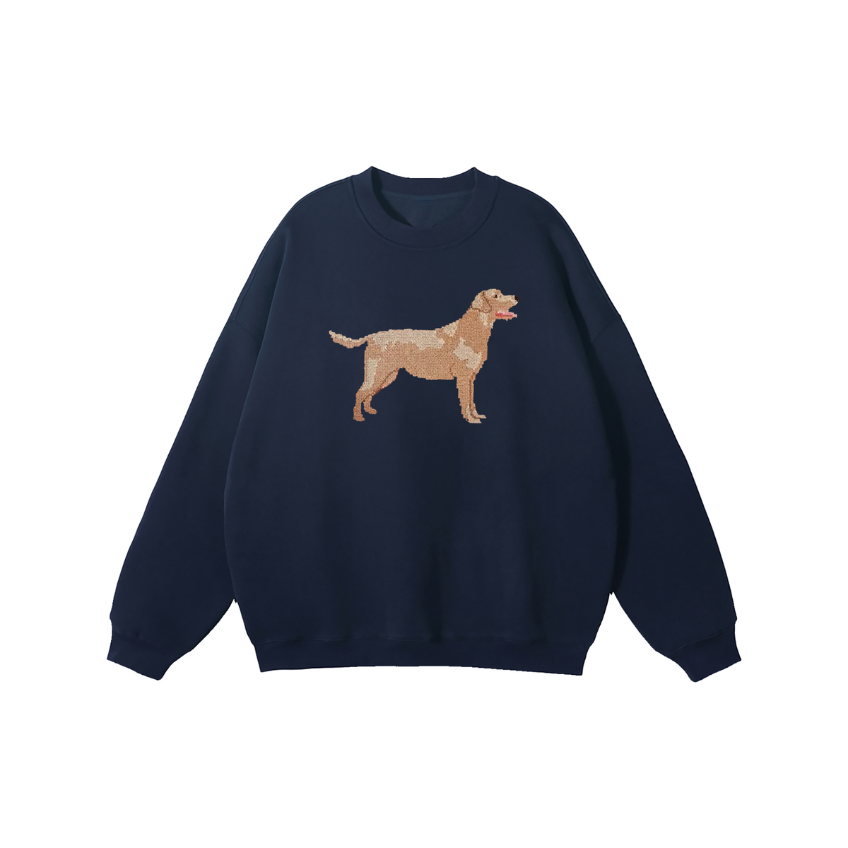 Embroidered Labrador Crewneck Sweatshirt