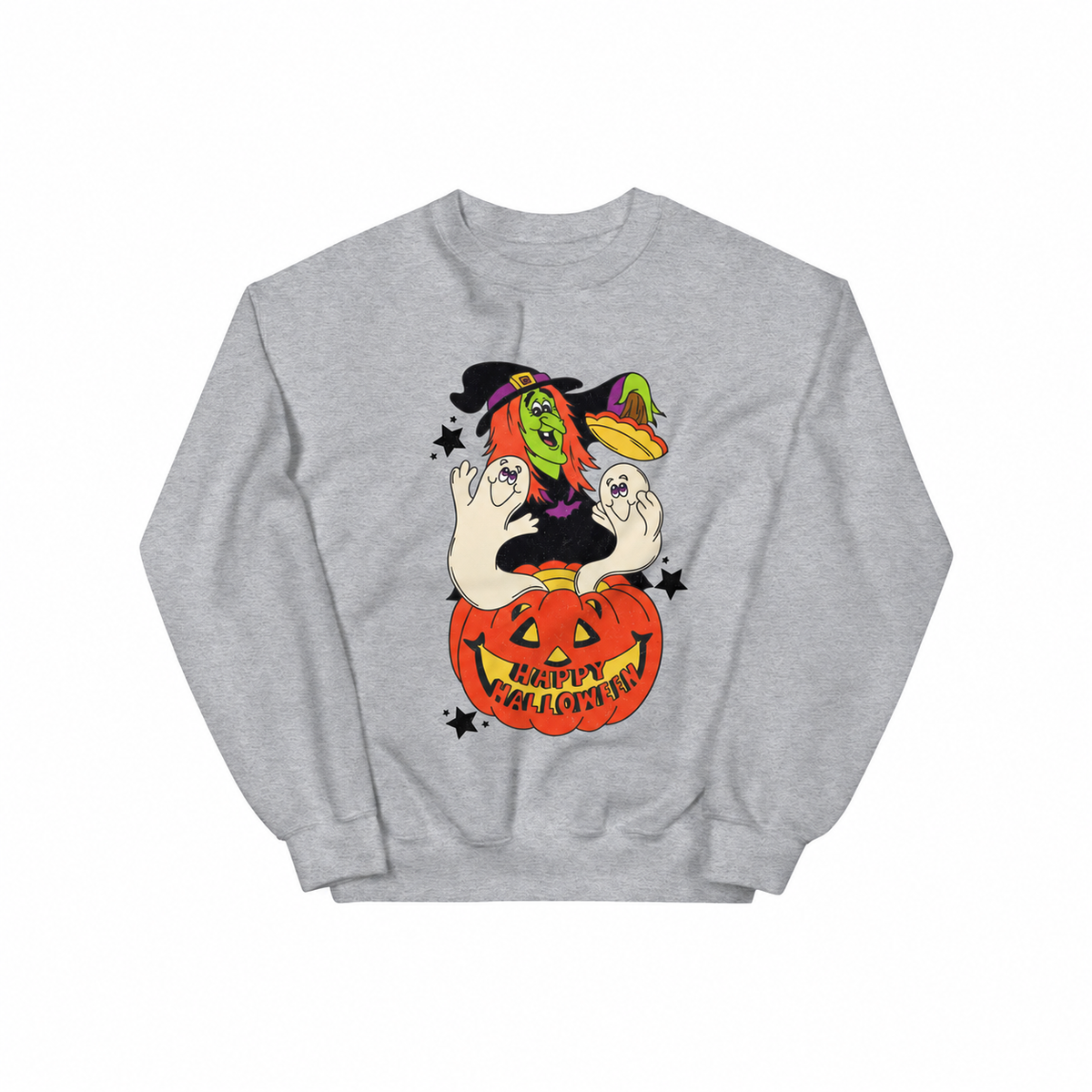 Happy Halloween Witch Crewneck
