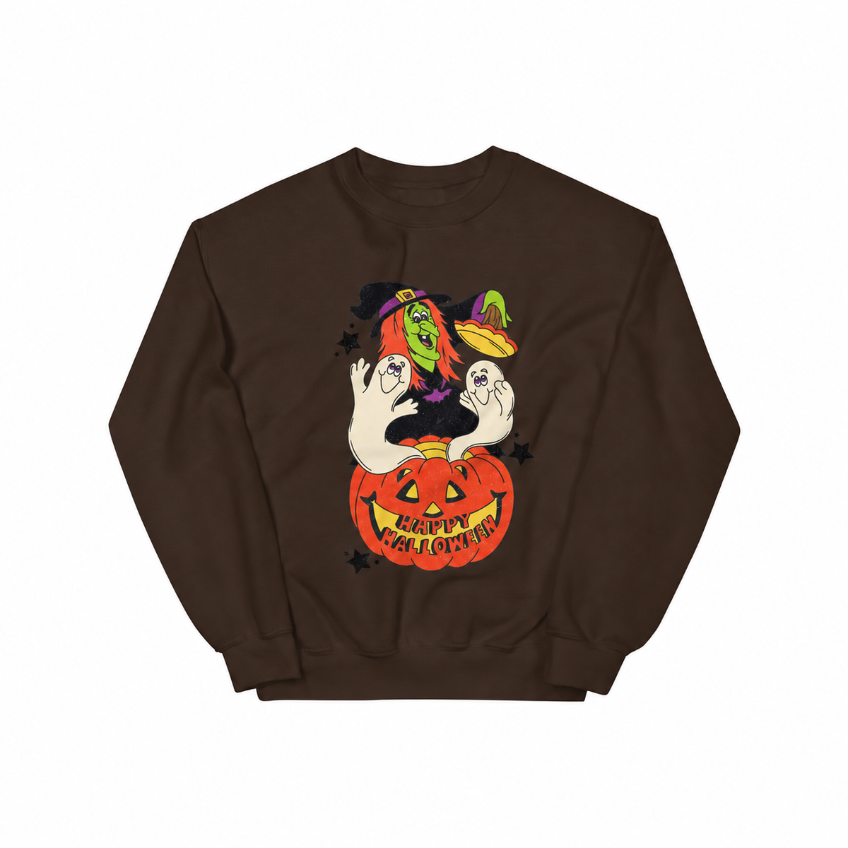 Happy Halloween Witch Crewneck