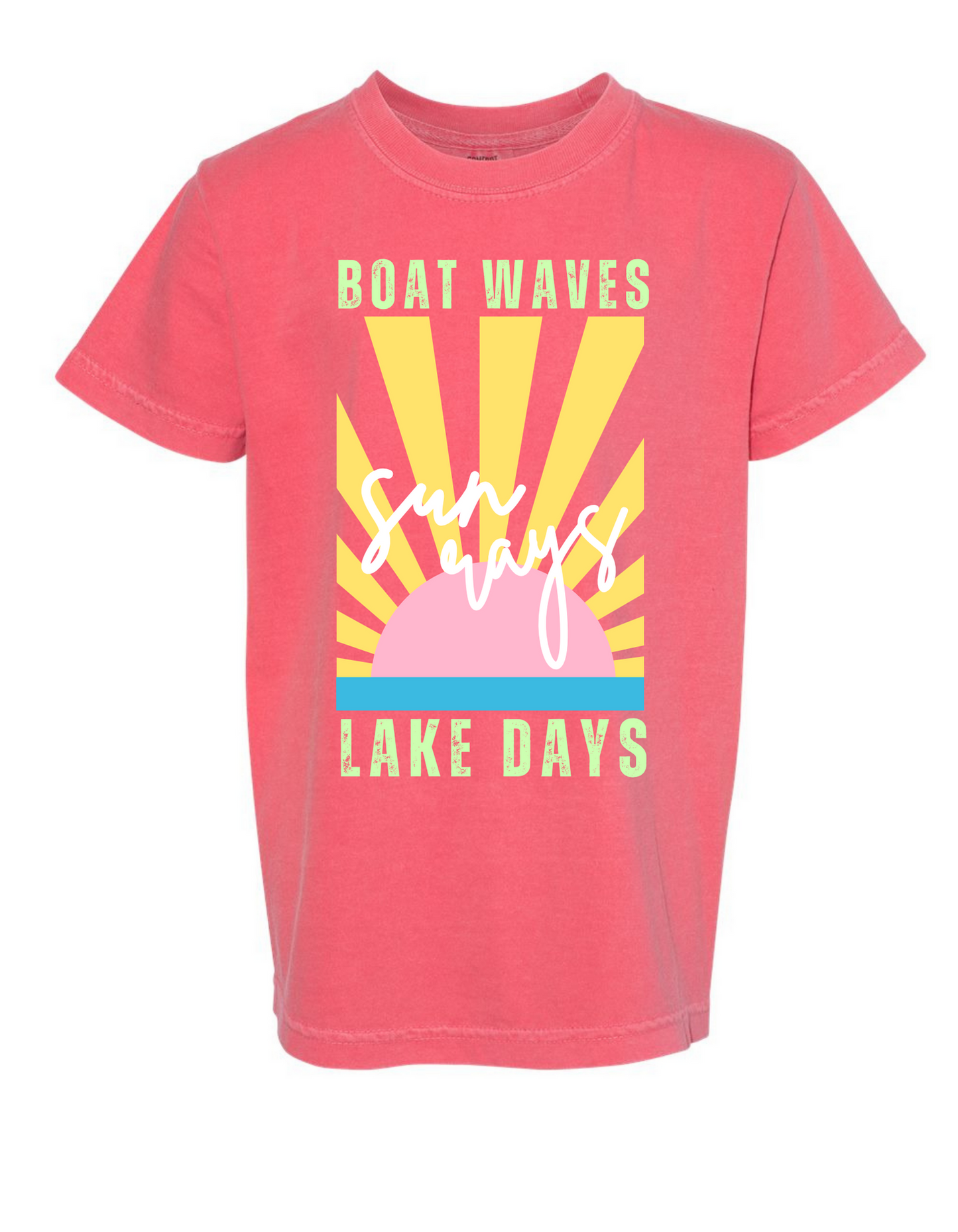 Lake Days Comfort Color Tee