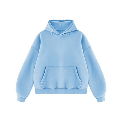 Vintage Wash Boxy Fleece Hoodie