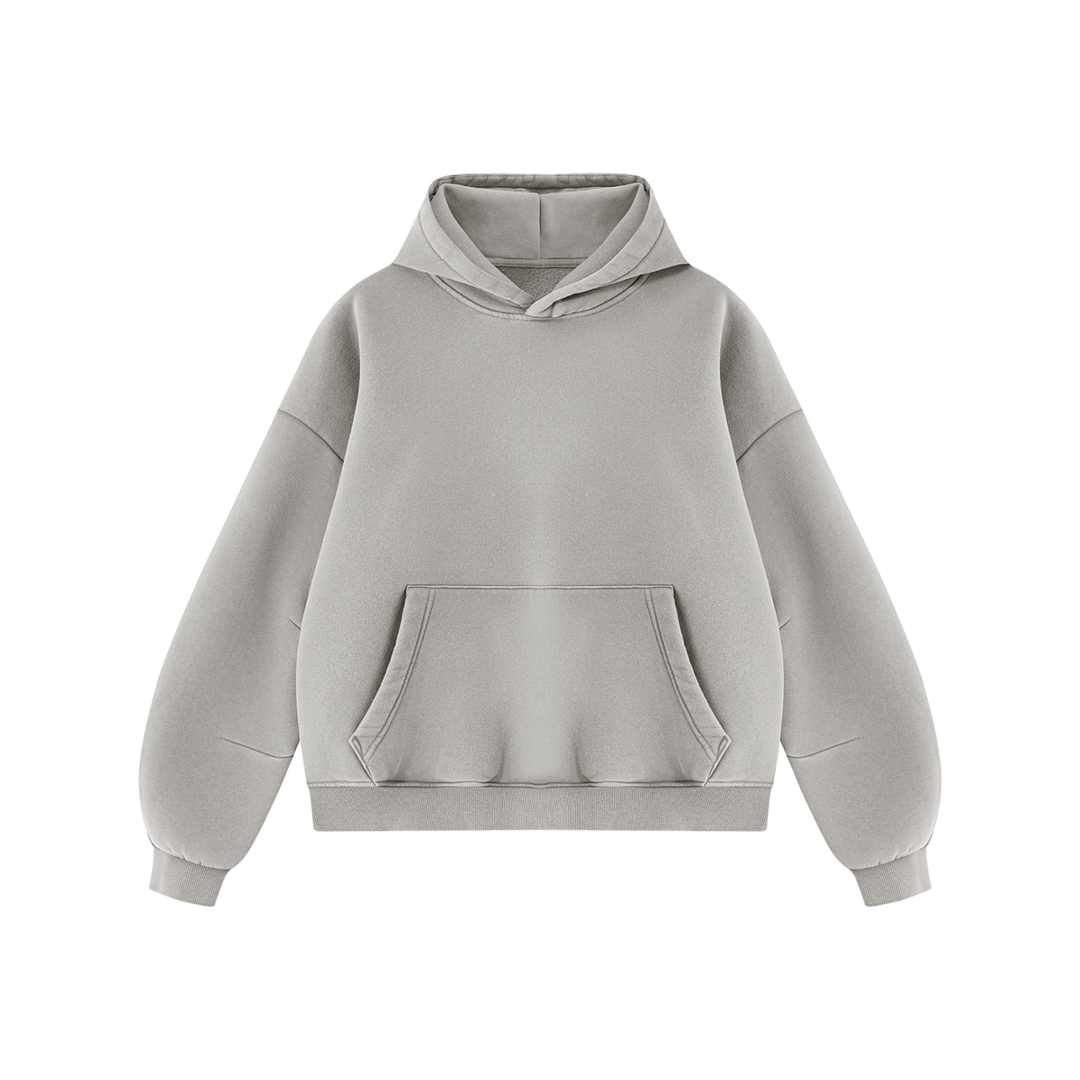 Vintage Wash Boxy Fleece Hoodie