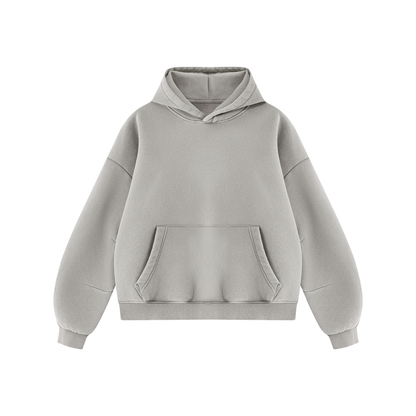 Vintage Wash Boxy Fleece Hoodie