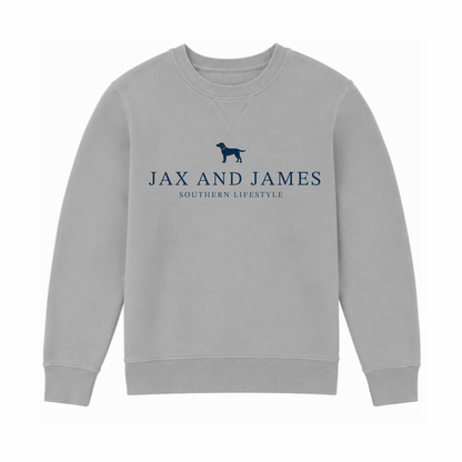 Jax and James Signature Sadie Adult Sweatshirt in Grey