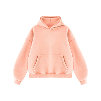 Vintage Wash Boxy Fleece Hoodie