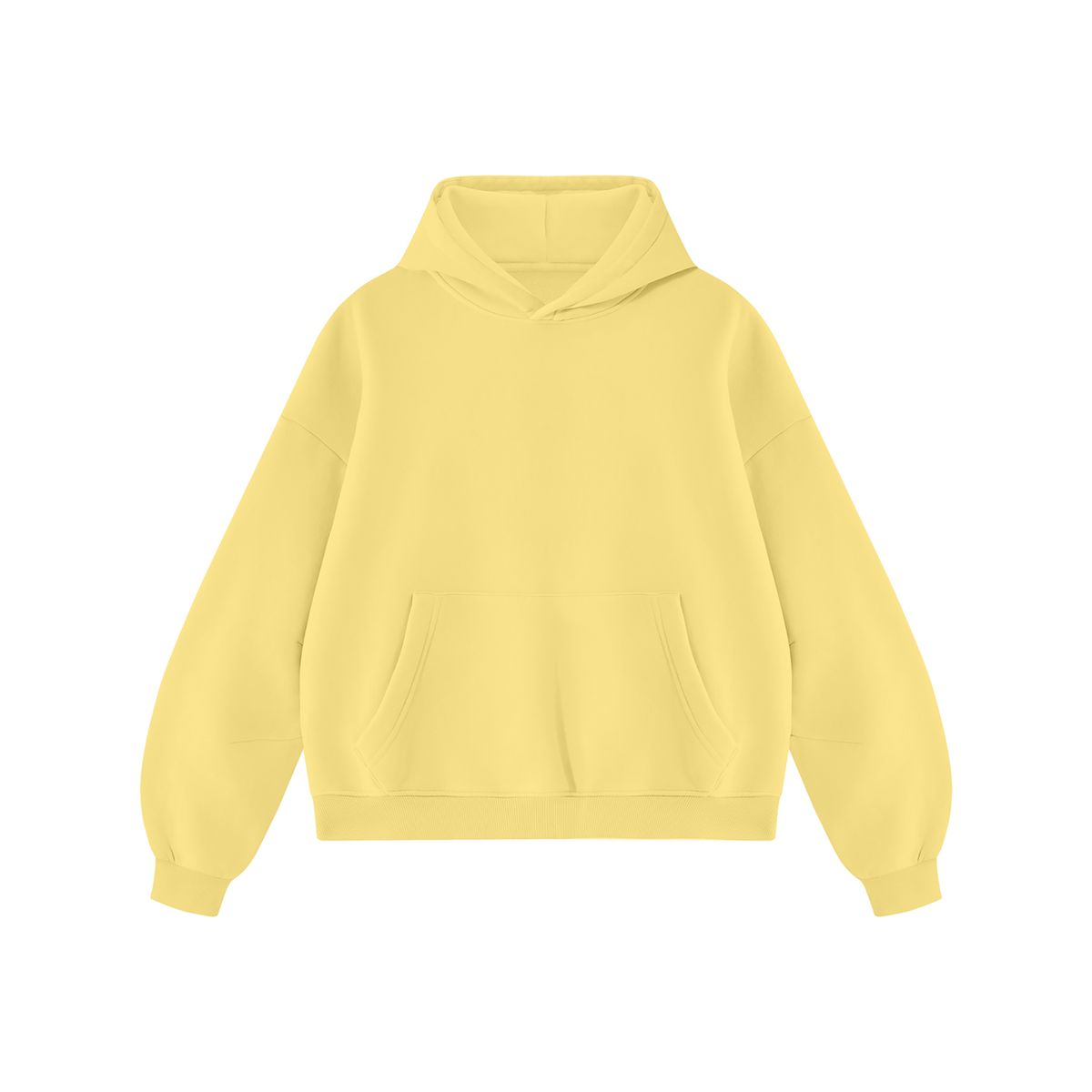 Vintage Wash Boxy Fleece Hoodie