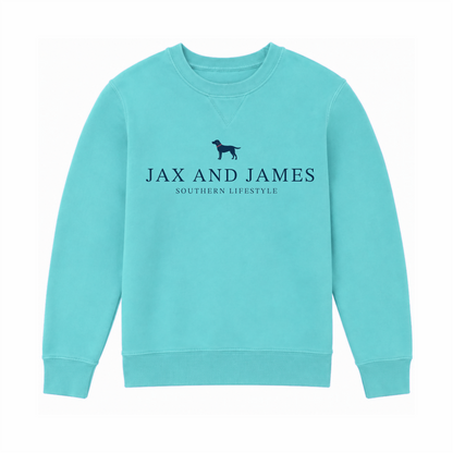 Jax and James Signature Sadie Adult Sweatshirt in Mint