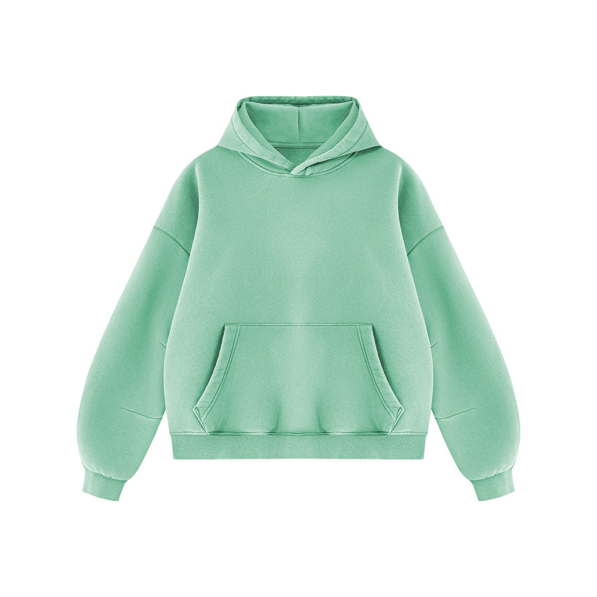 Vintage Wash Boxy Fleece Hoodie