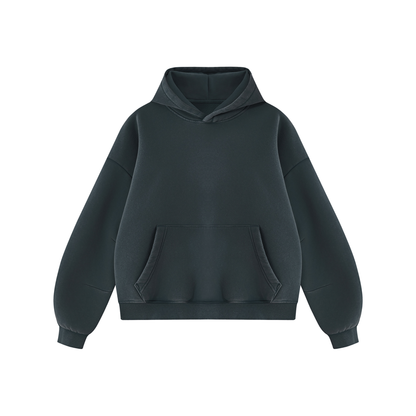 Vintage Wash Boxy Fleece Hoodie