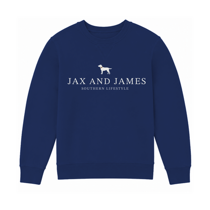 Jax and James Signature Sadie Adult Sweatshirt in Navy