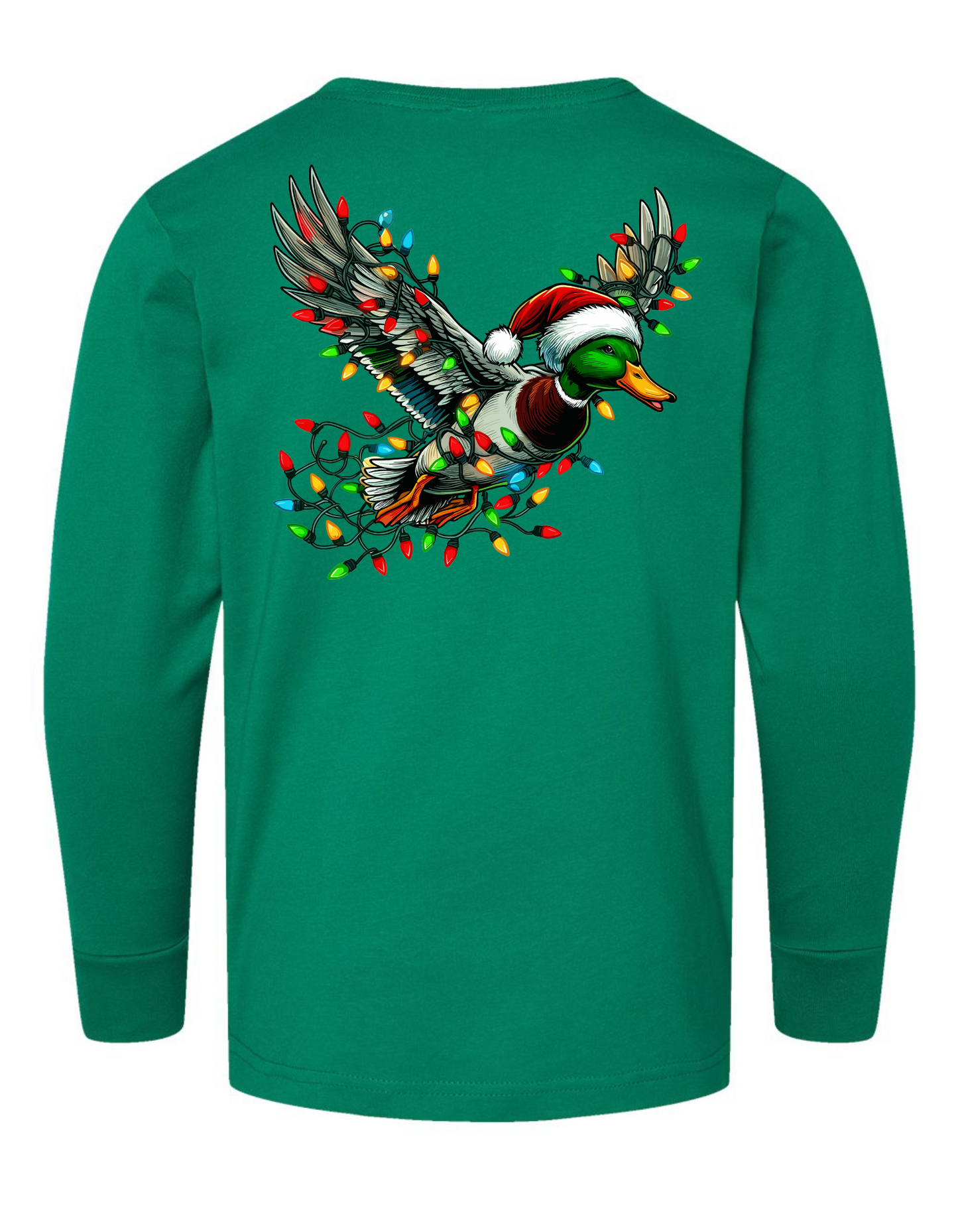 Christmas Mallard Long Sleeve Specialty Tee