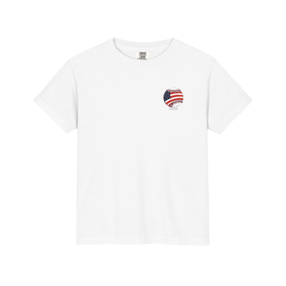 Patriotic Baseball  Tee