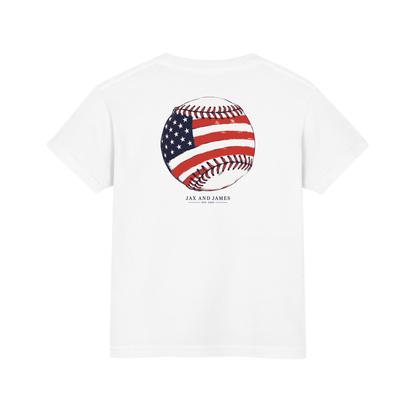 Patriotic Baseball  Tee