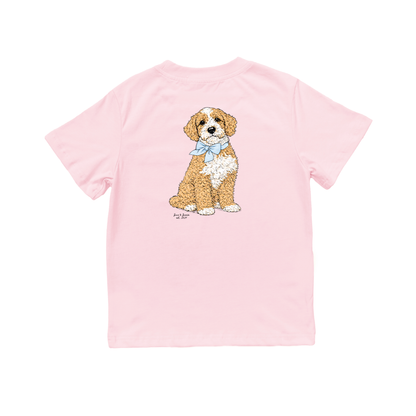 Jax and James Goldendoodle Pocket Tee Southern Lifestyle Apparel