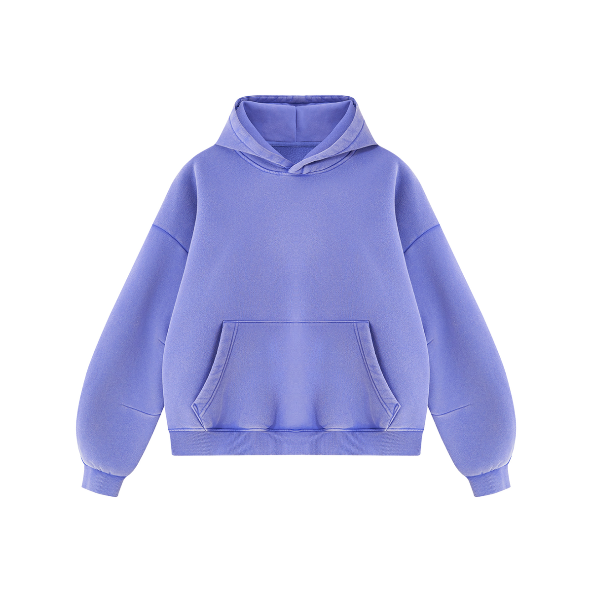 Vintage Wash Boxy Fleece Hoodie