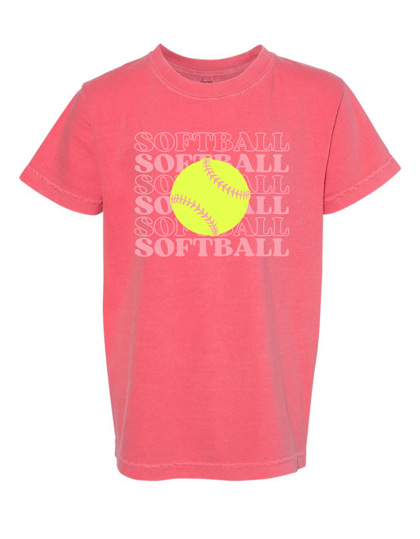 Softball Comfort Color Tee