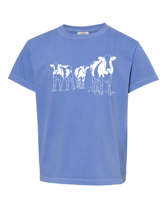 Cow Comfort Color Tee